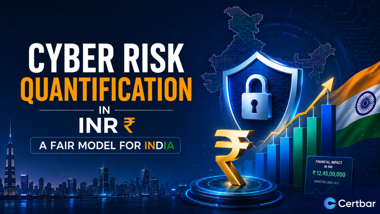 Cyber Risk Quantification in INR FAIR Model India