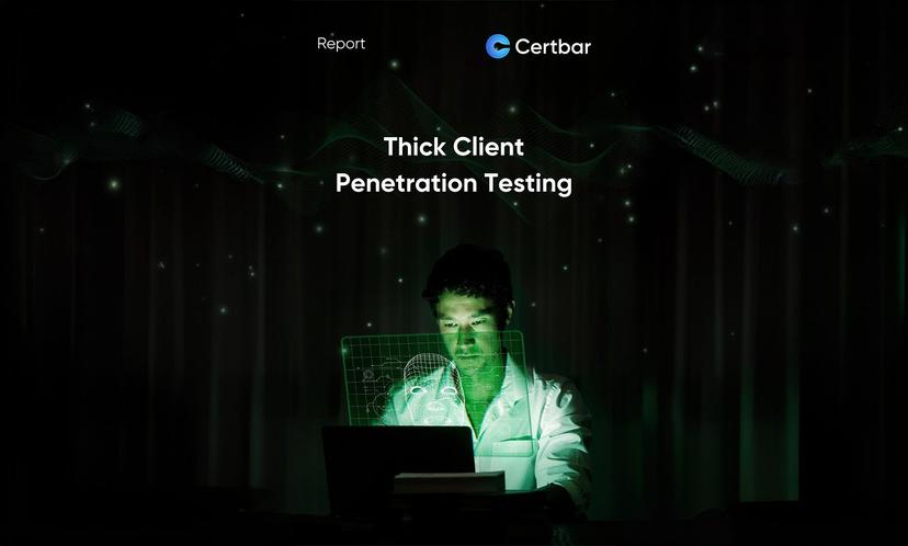 Thick Client Penetration Testing